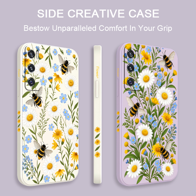 Coque à motif floral avec abei - Vivo V40 avis et prix