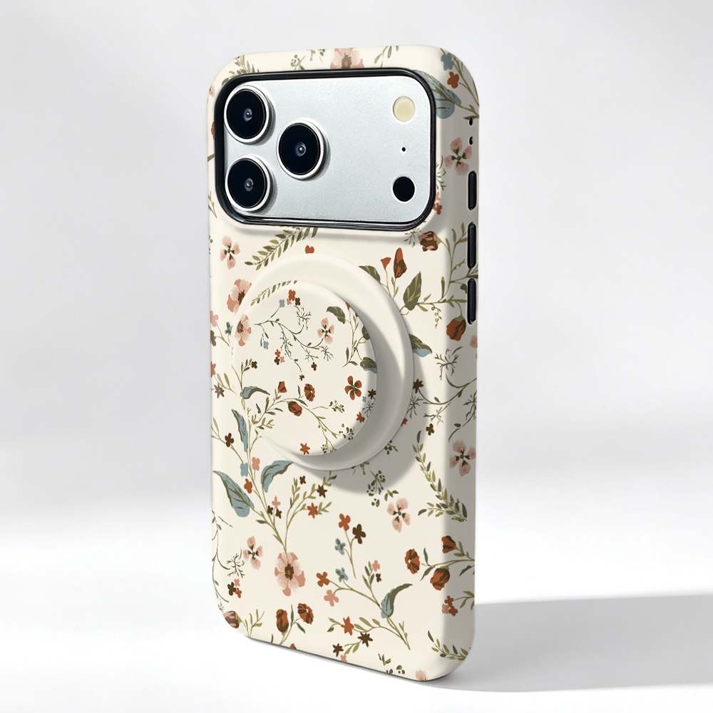 Coque magnétique à motif flora - Huawei Nova 12 avis et prix